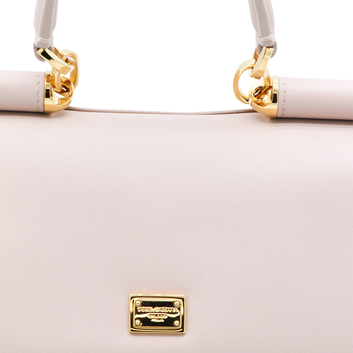 NUDE LEATHER MY SICILY MEDIUM TOP HANDLE BAG