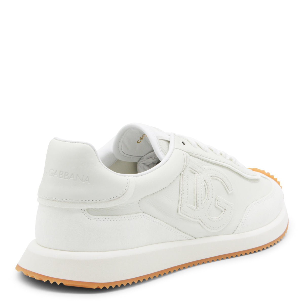 WHITE LEATHER SNEAKERS