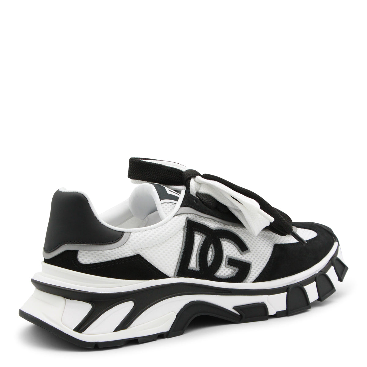 WHITE AND BLACK SNEAKERS