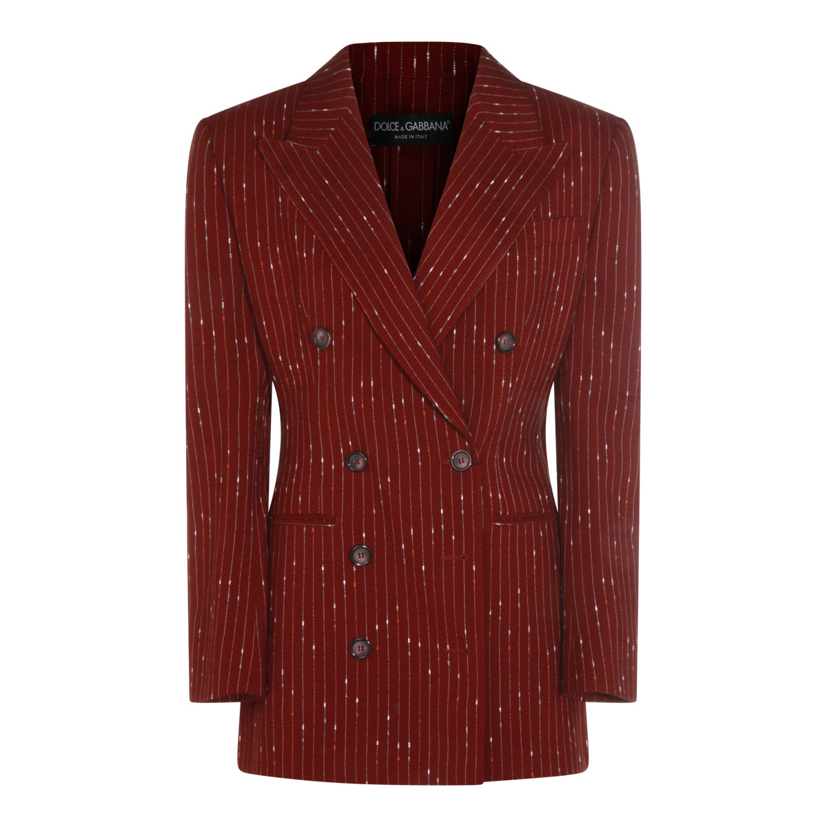 RED VISCOSE BLAZER