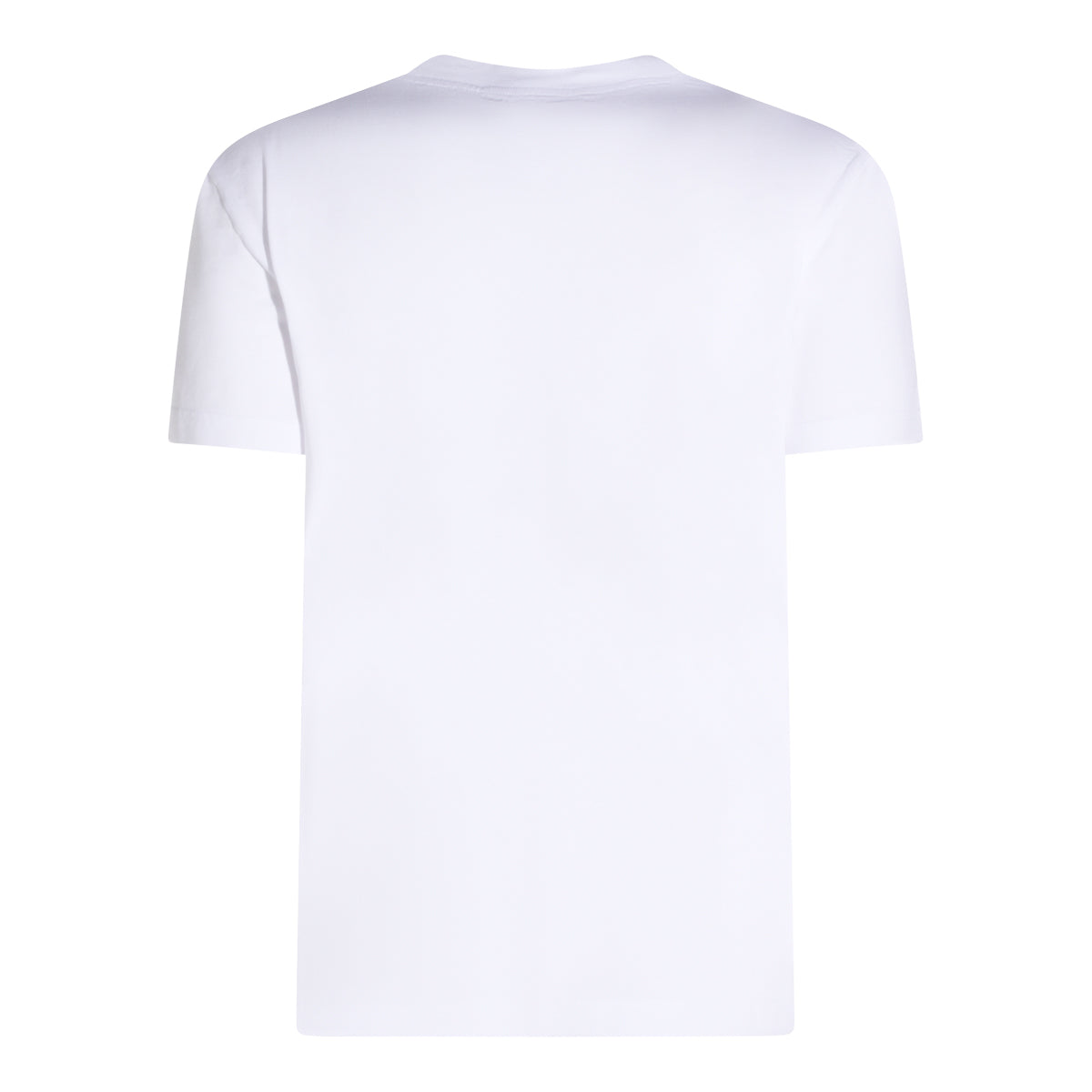 WHITE COTTON T-SHIRT