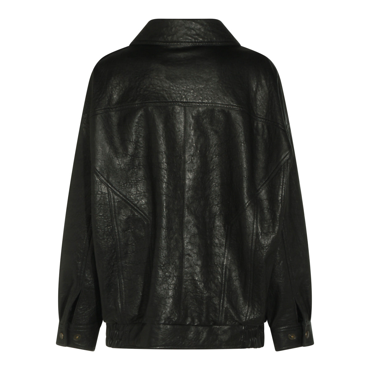 BLACK LEATHER JACKET