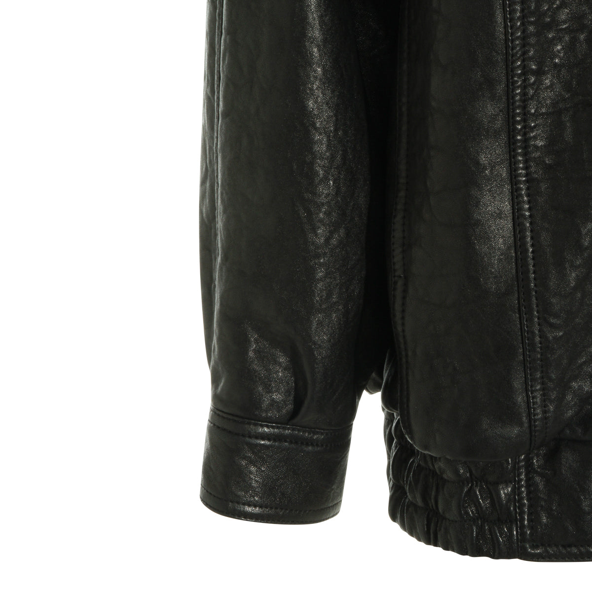 BLACK LEATHER JACKET