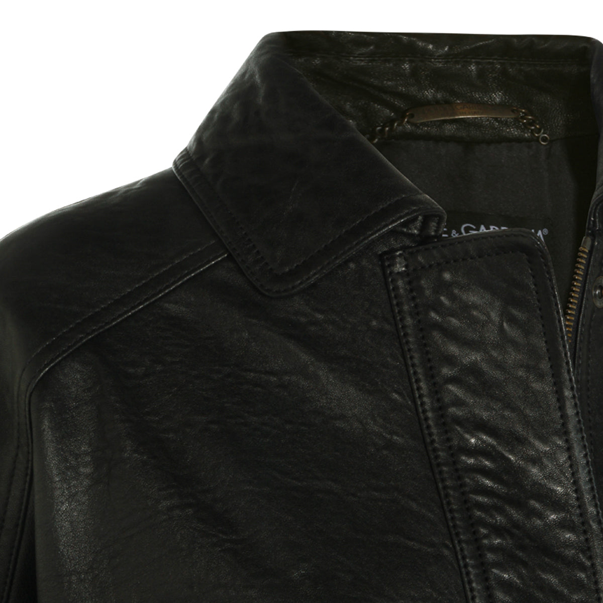 BLACK LEATHER JACKET