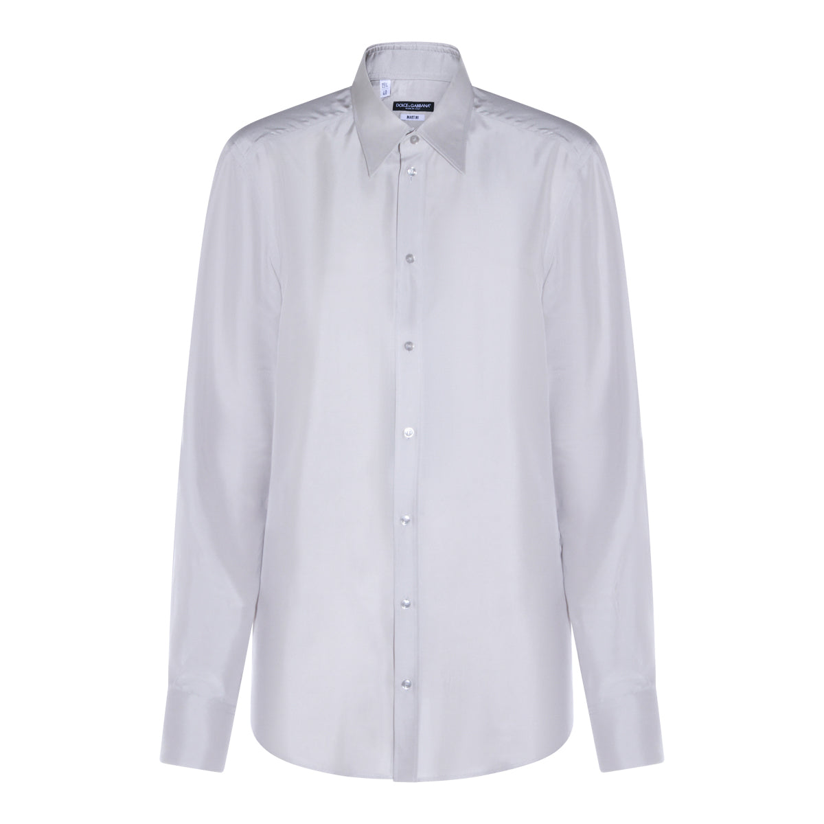 WHITE SILK SHIRT