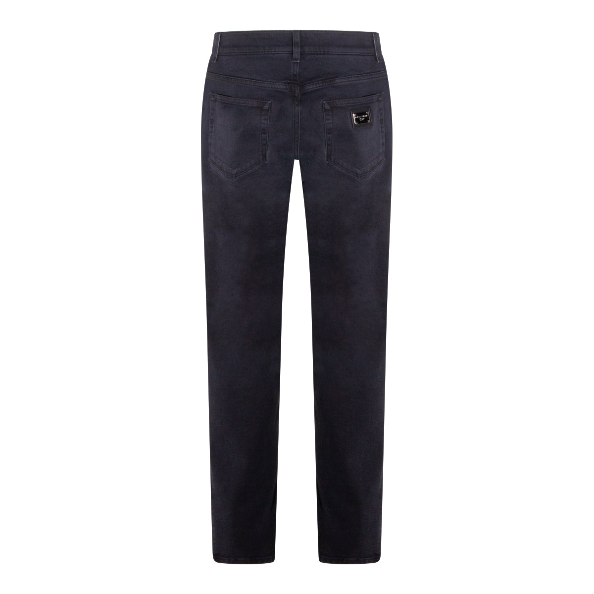 DARK GREY COTTON JEANS