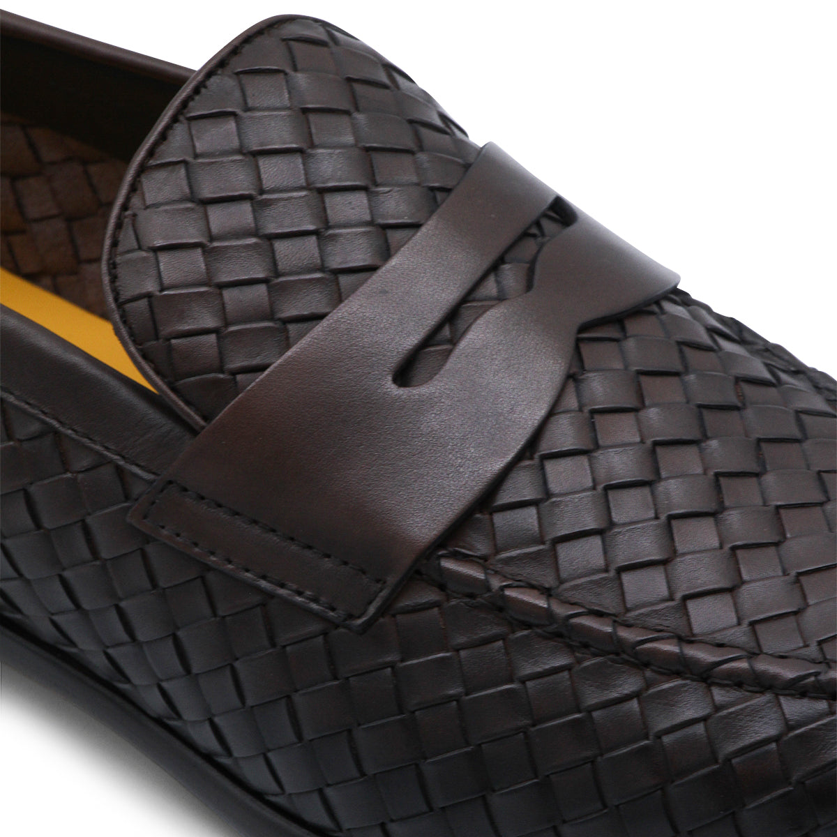 BROWN LEATHER LOAFERS