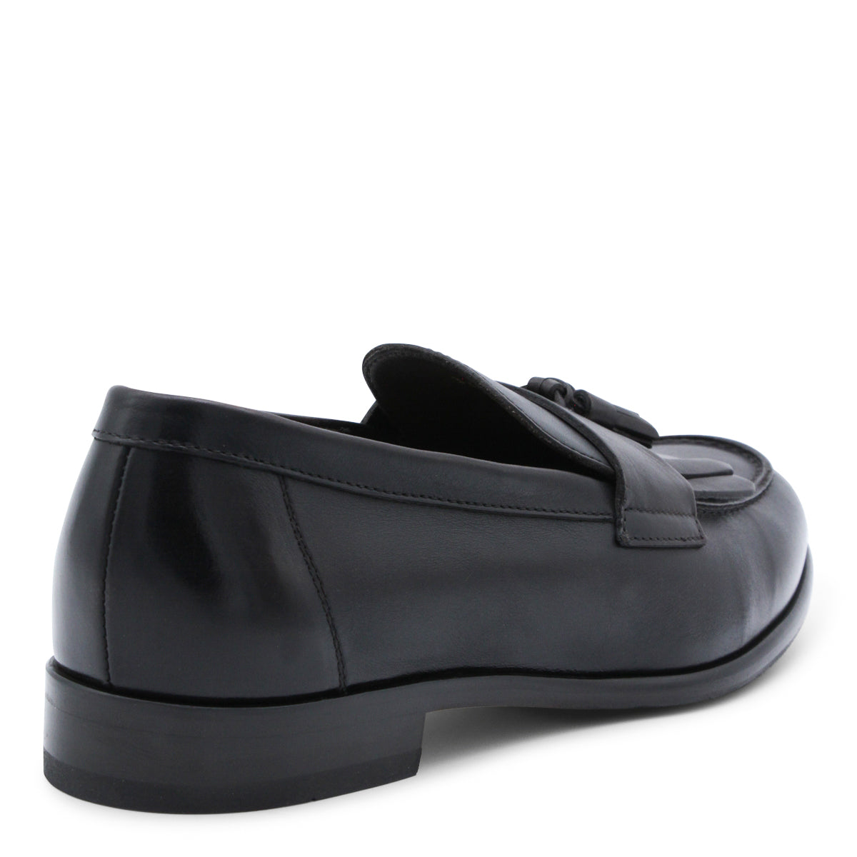 DARK BROWN LEATHER LOAFERS