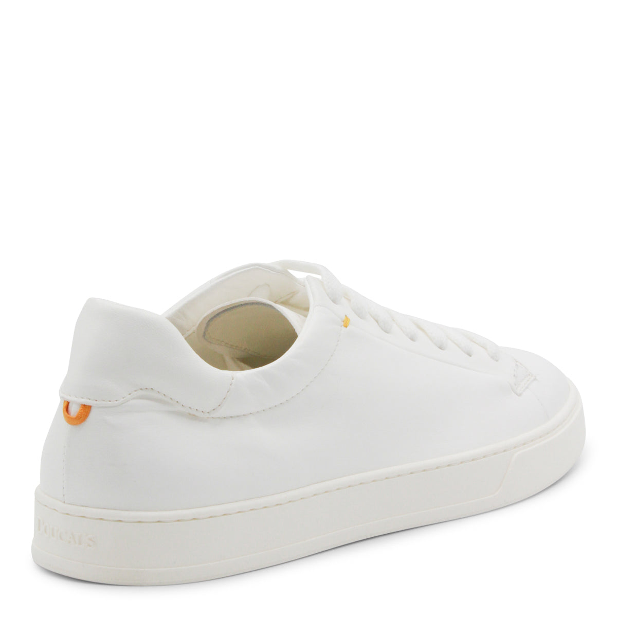 WHITE LEATHER SNEAKERS