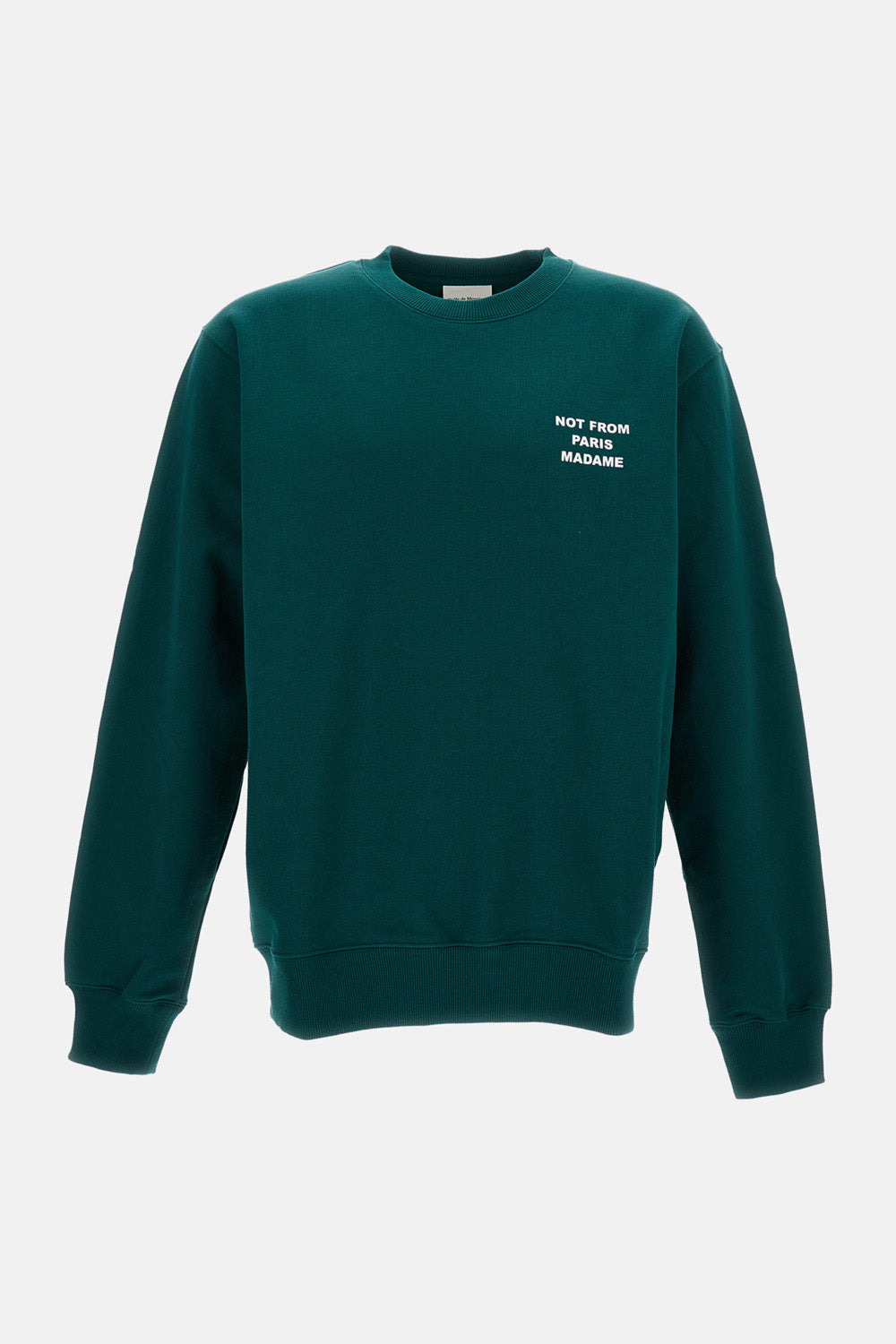 SLOGAN CREWNECK SWEATSHIRT