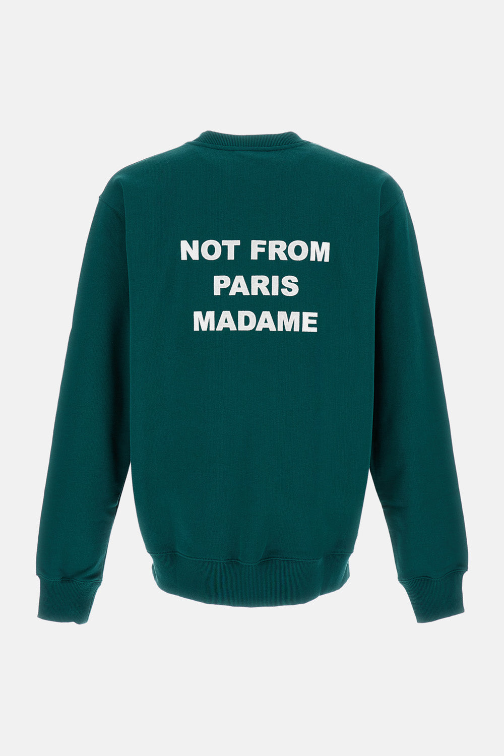 SLOGAN CREWNECK SWEATSHIRT