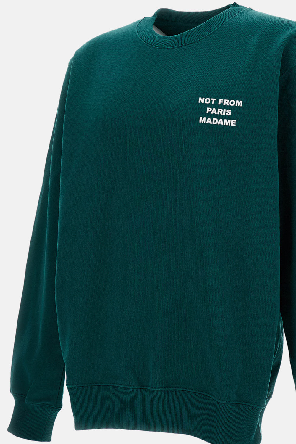 SLOGAN CREWNECK SWEATSHIRT