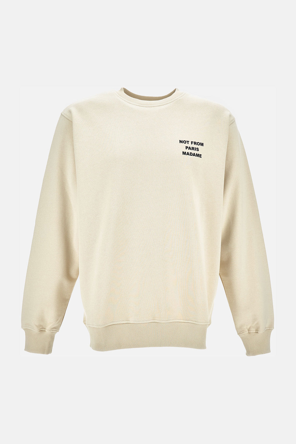 SLOGAN CREWNECK SWEATSHIRT