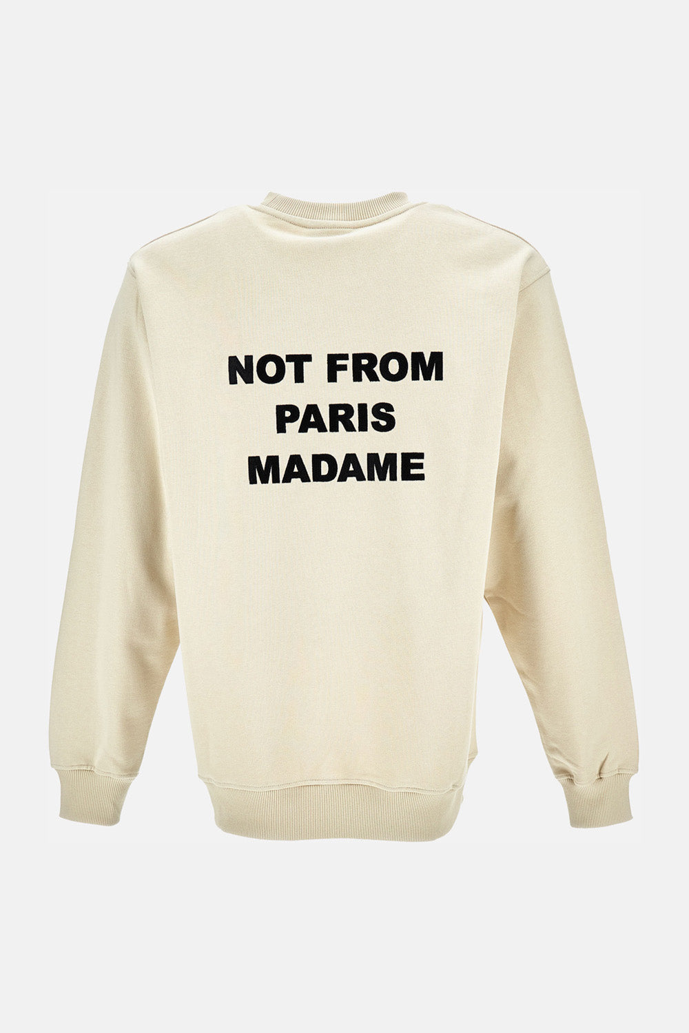 SLOGAN CREWNECK SWEATSHIRT