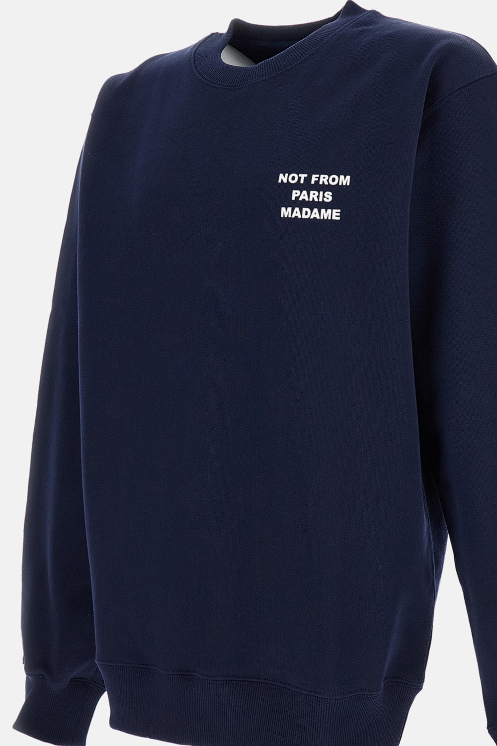 SLOGAN CREWNECK SWEATSHIRT