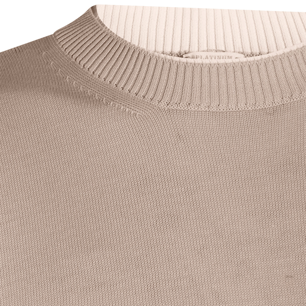SAND COTTON T-SHIRT