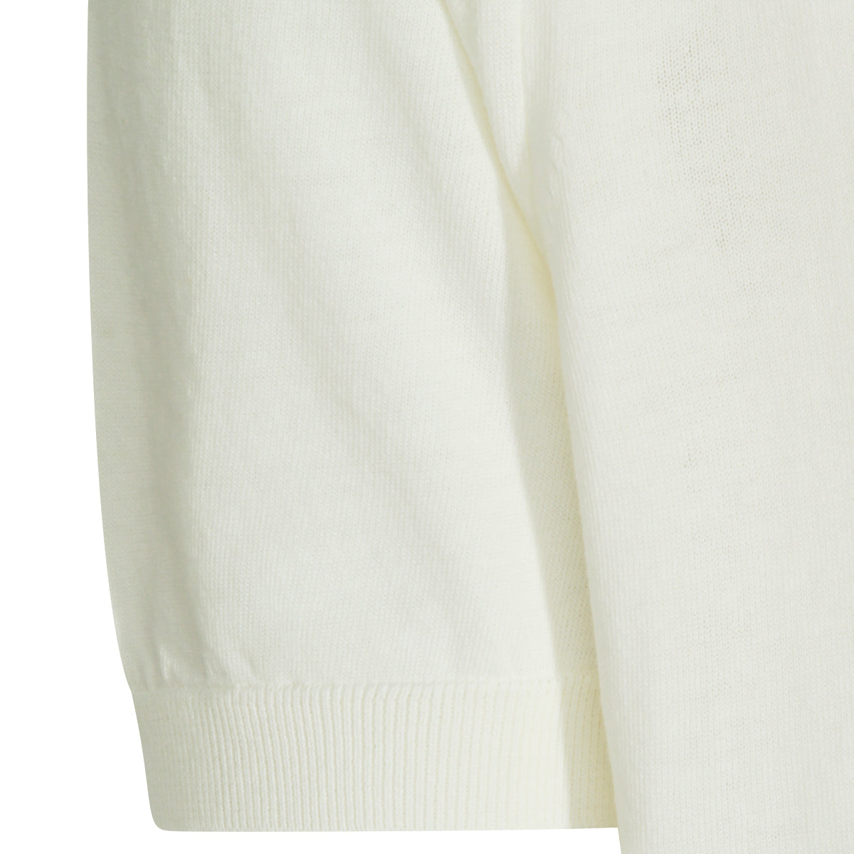 WHITE COTTON POLO SHIRT