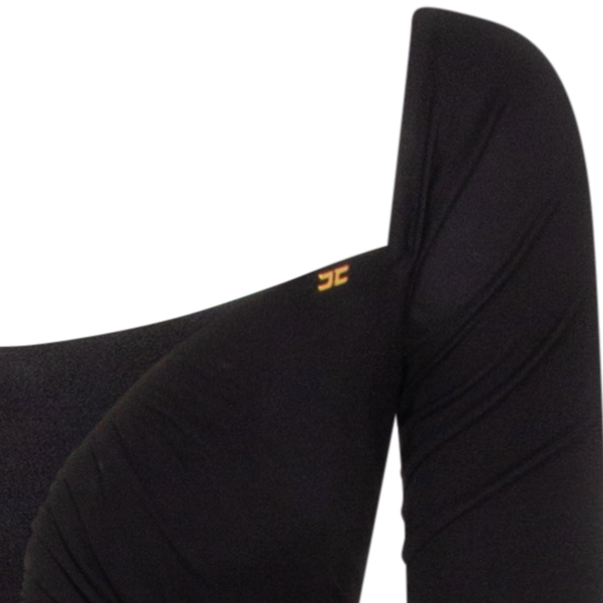 BLACK VISCOSE DRESS