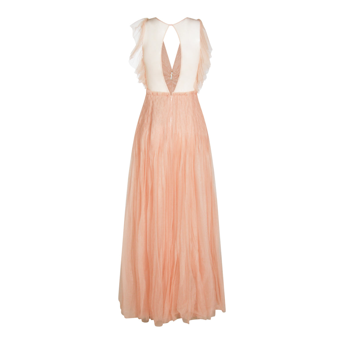 NUDE PINK MIDI DRESS