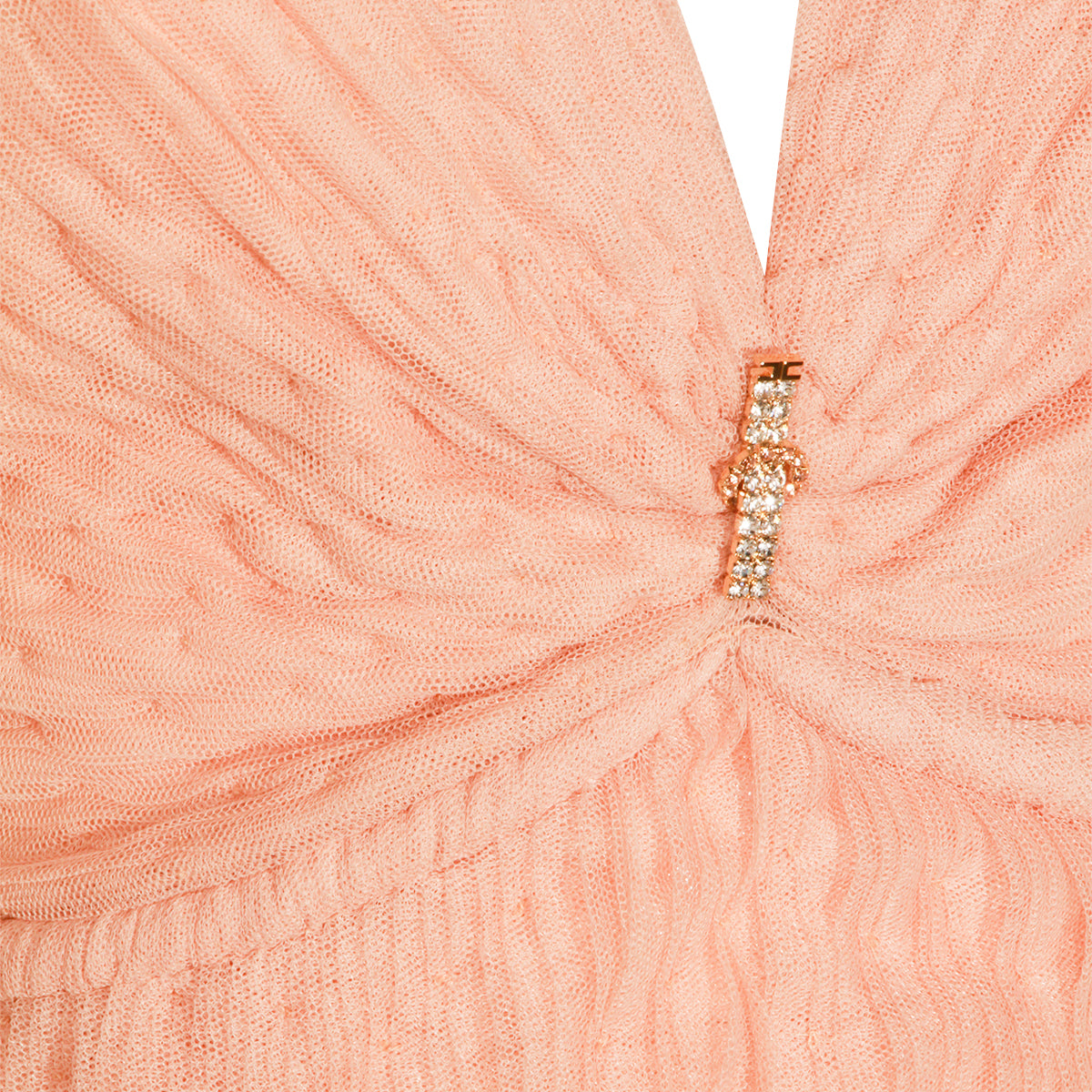 NUDE PINK MIDI DRESS