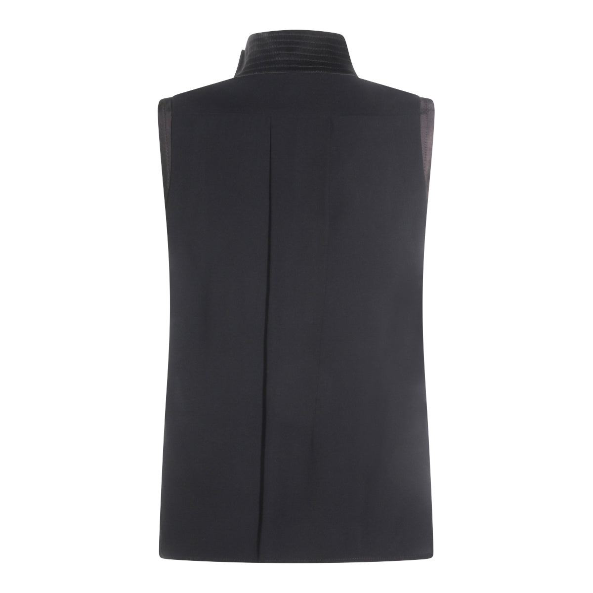 BLACK VISCOSE SHIRT