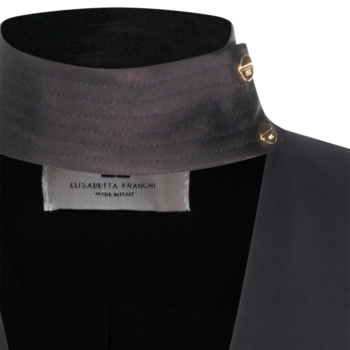 BLACK VISCOSE SHIRT