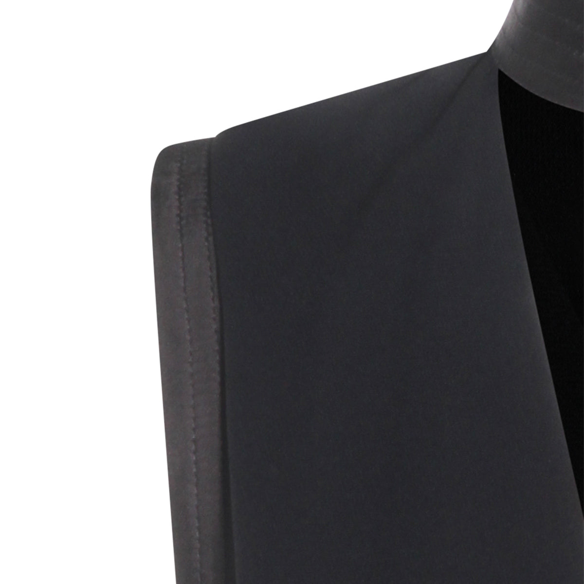 BLACK VISCOSE SHIRT