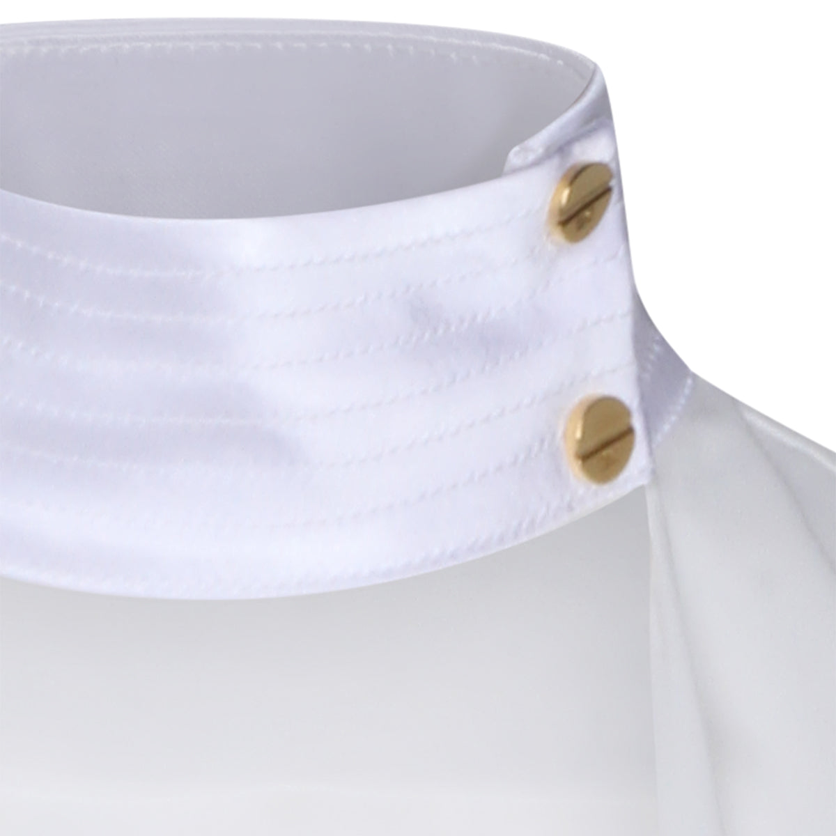 WHITE VISCOSE SHIRT