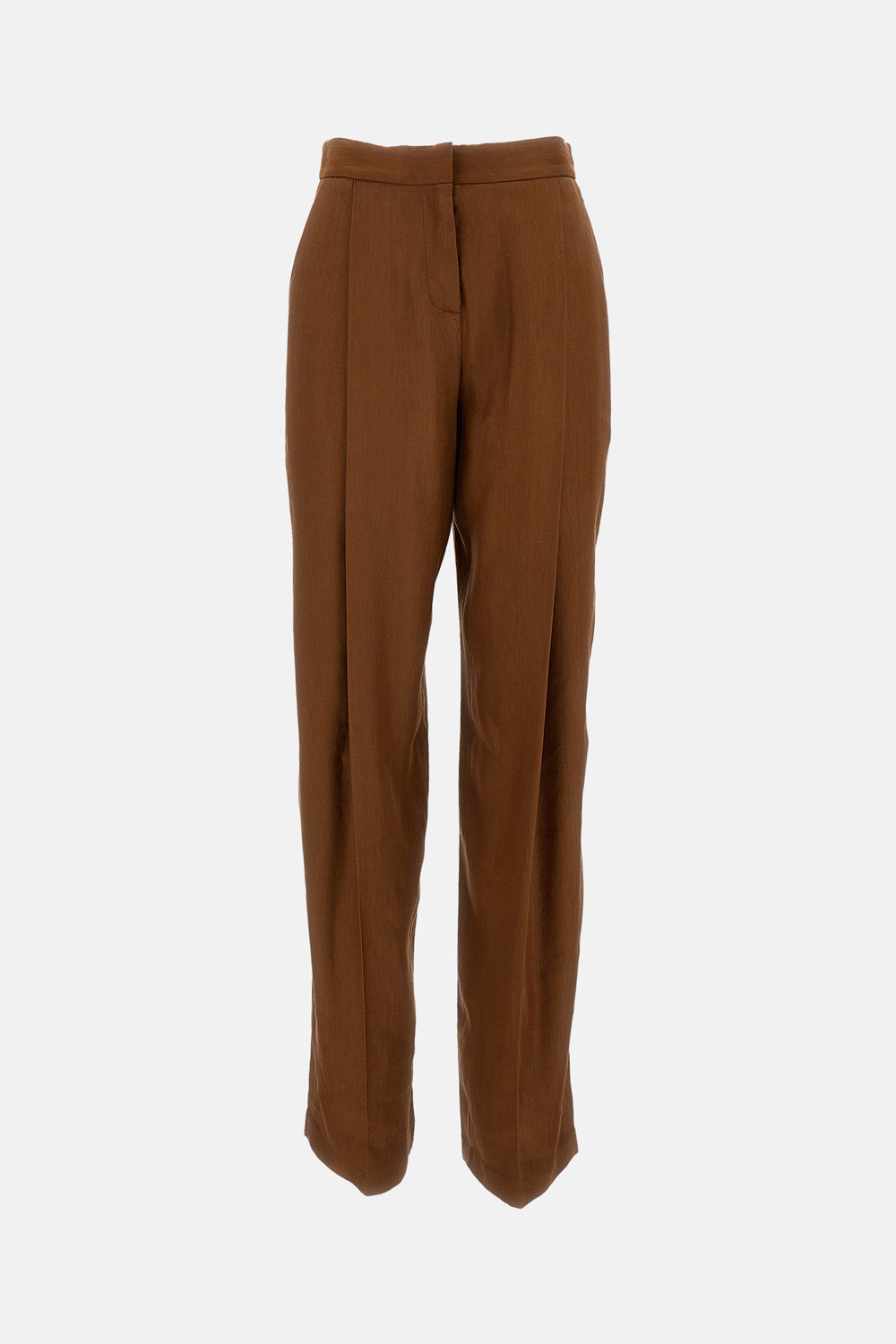 LINEN-BLEND TROUSERS