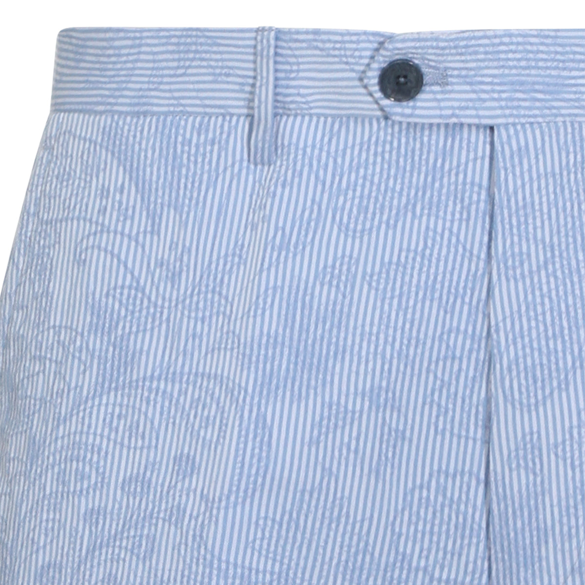 LIGHT BLUE COTTON SHORTS