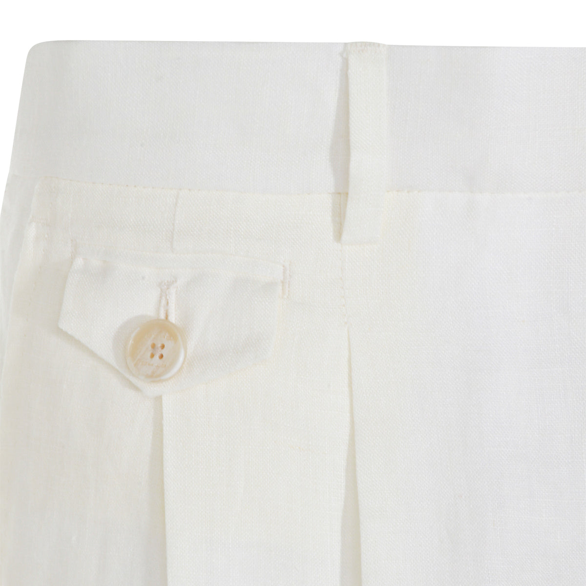 MULTICOLOR LINEN SHORTS