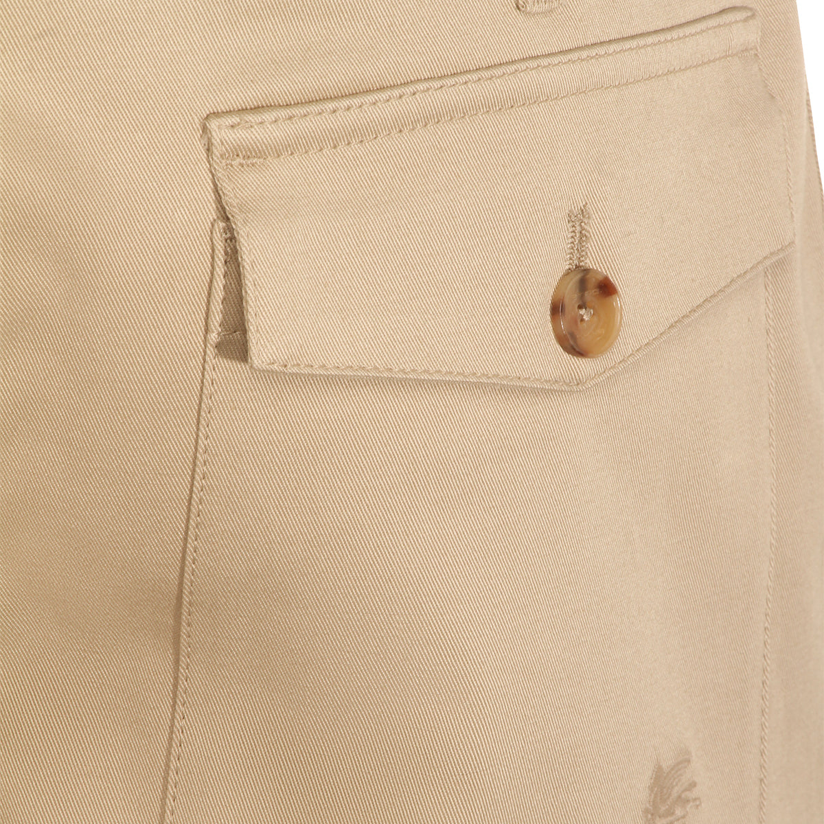 BEIGE COTTON PANTS