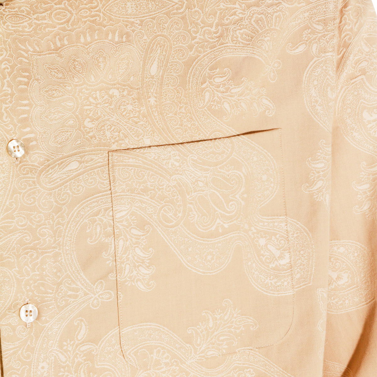 LIGHT SAND COTTON SHIRT