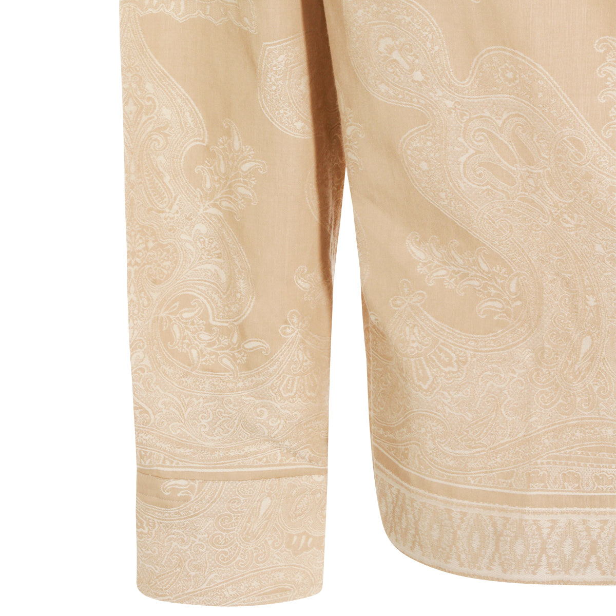 LIGHT SAND COTTON SHIRT