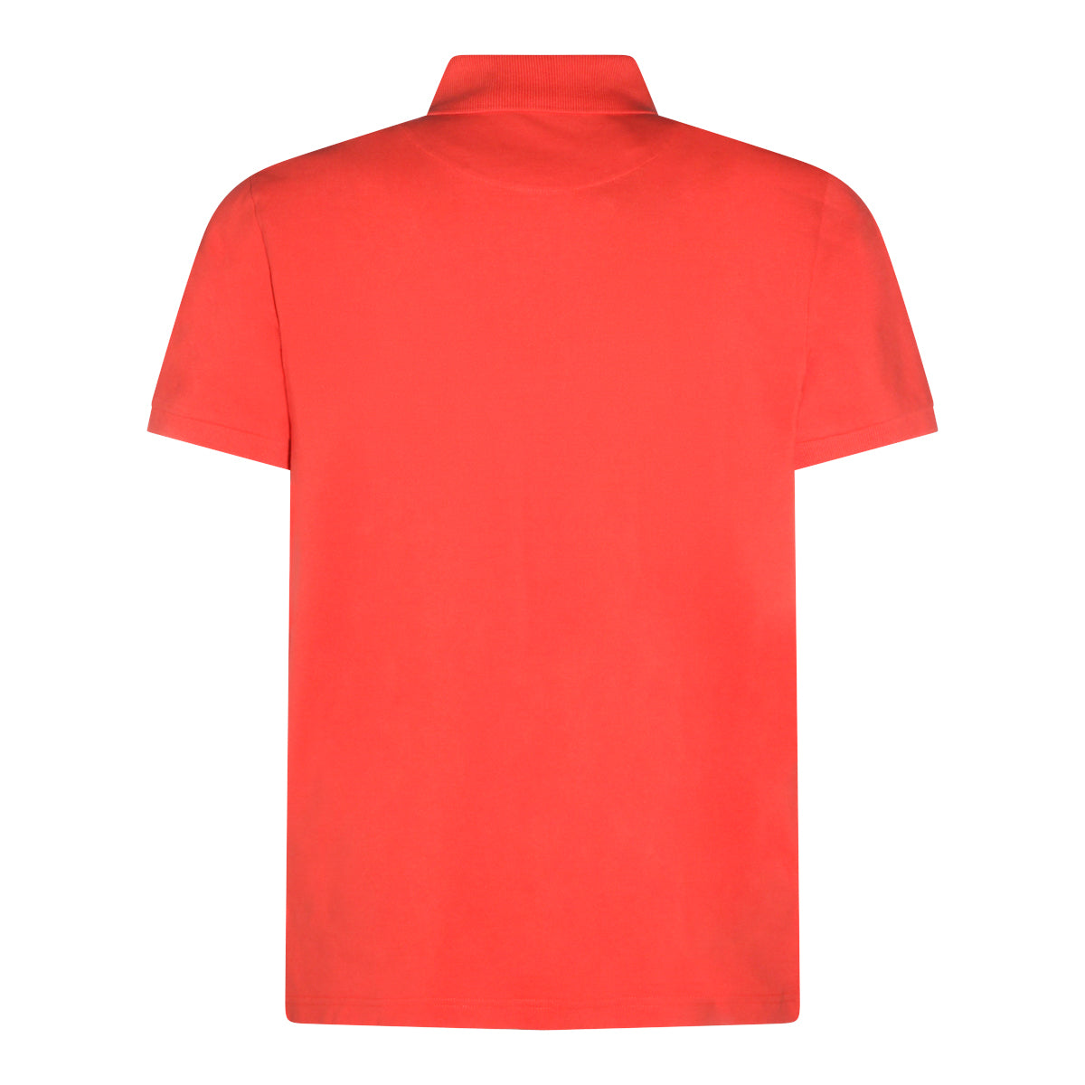 ORANGE COTTON POLO SHIRT