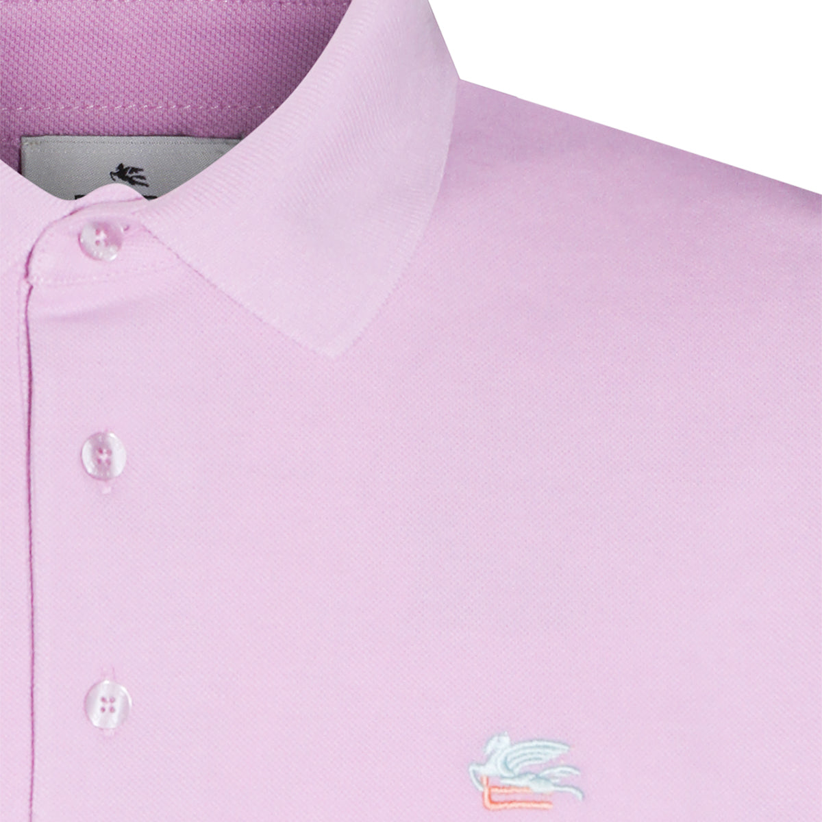 PINK COTTON POLO SHIRT
