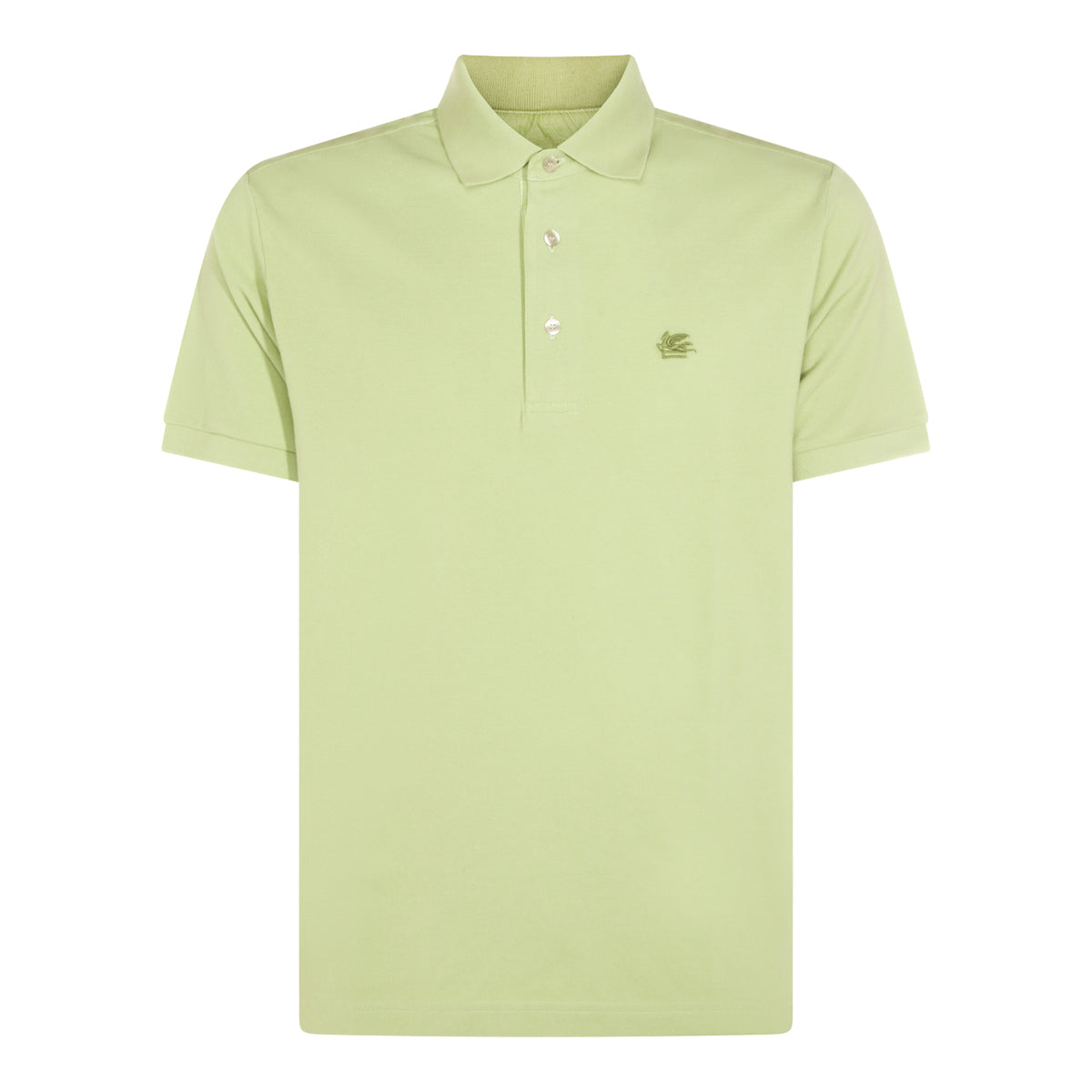 LIME COTTON POLO SHIRT