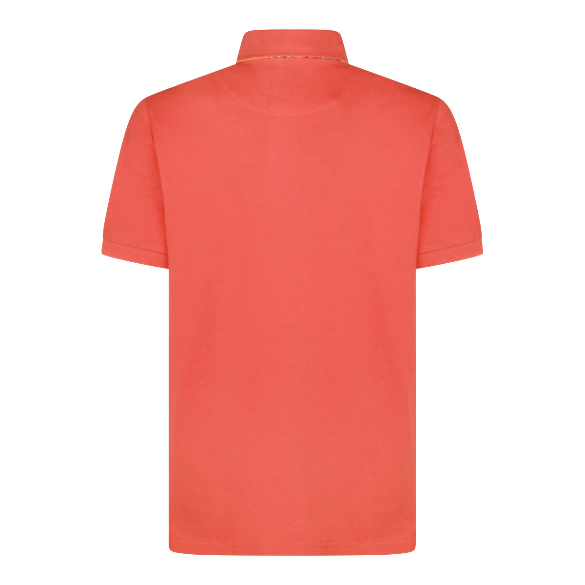 ORANGE COTTON POLO SHIRT
