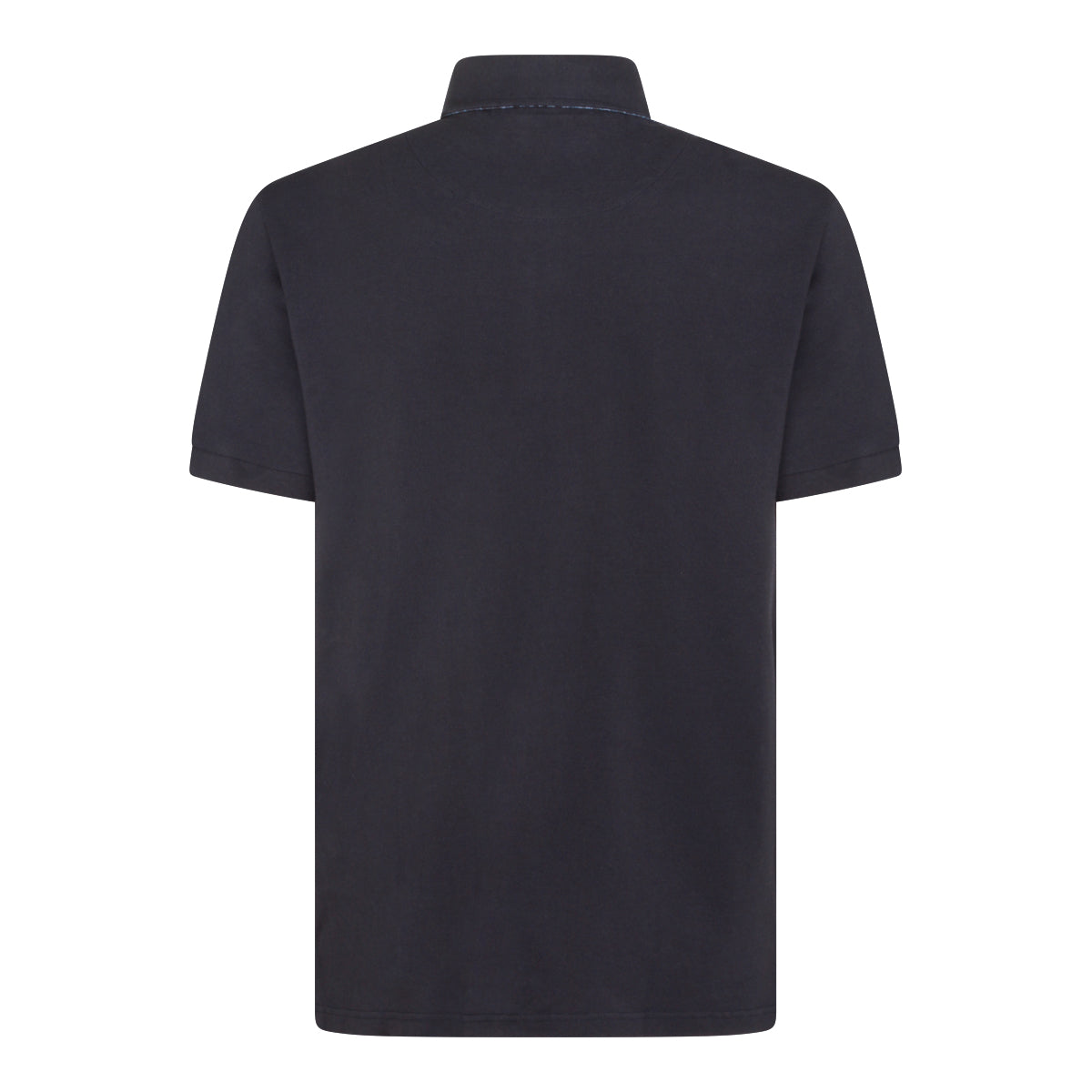 NAVY COTTON POLO SHIRT