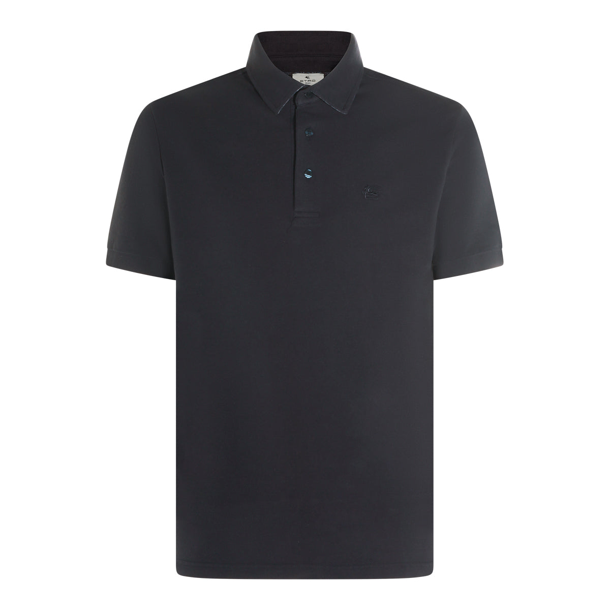 NAVY COTTON POLO SHIRT