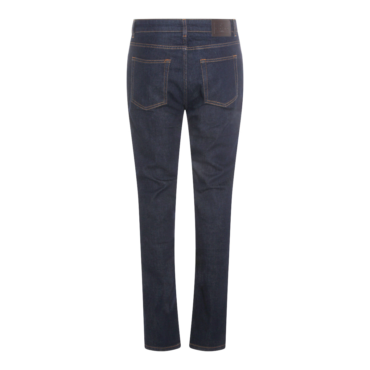 DARK BLUE COTTON JEANS