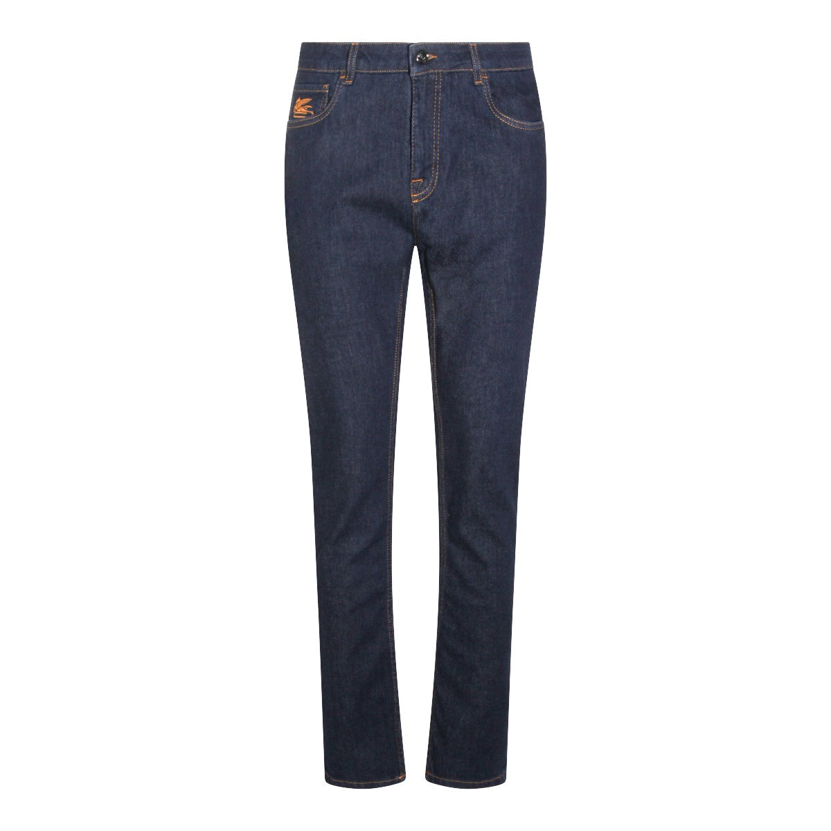 DARK BLUE COTTON JEANS