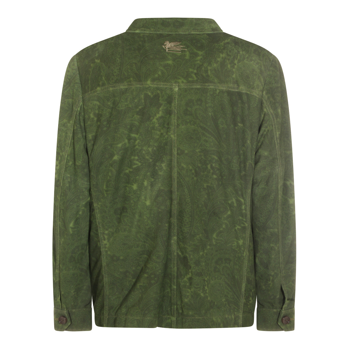 GREEN LEATHER JACKET
