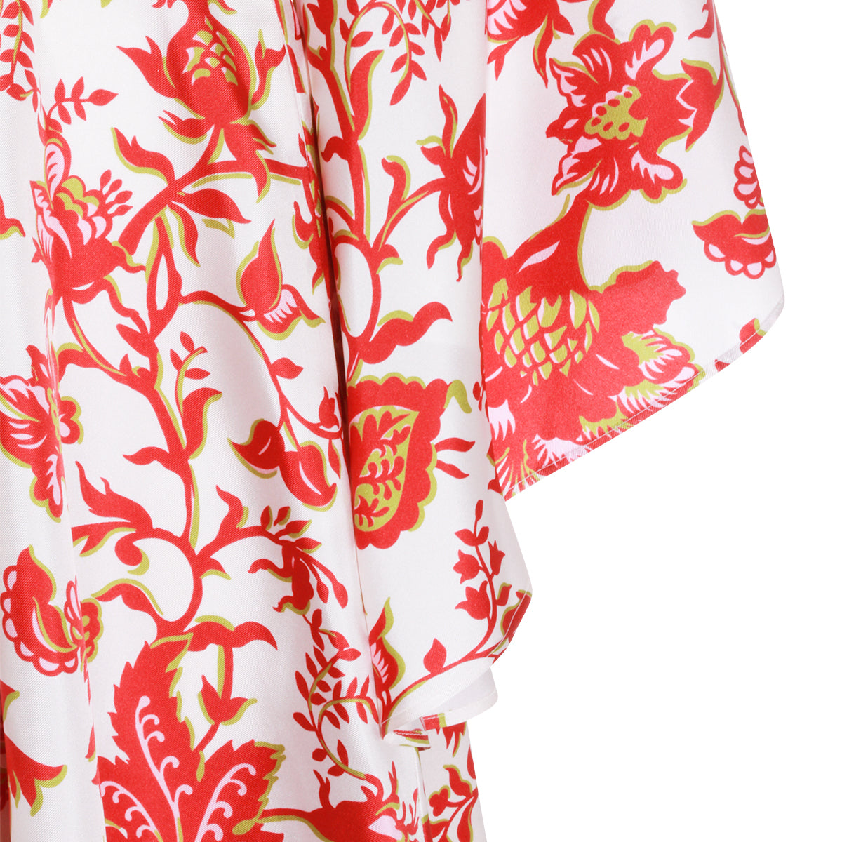 RED AND WHITE COTTON MINI DRESS