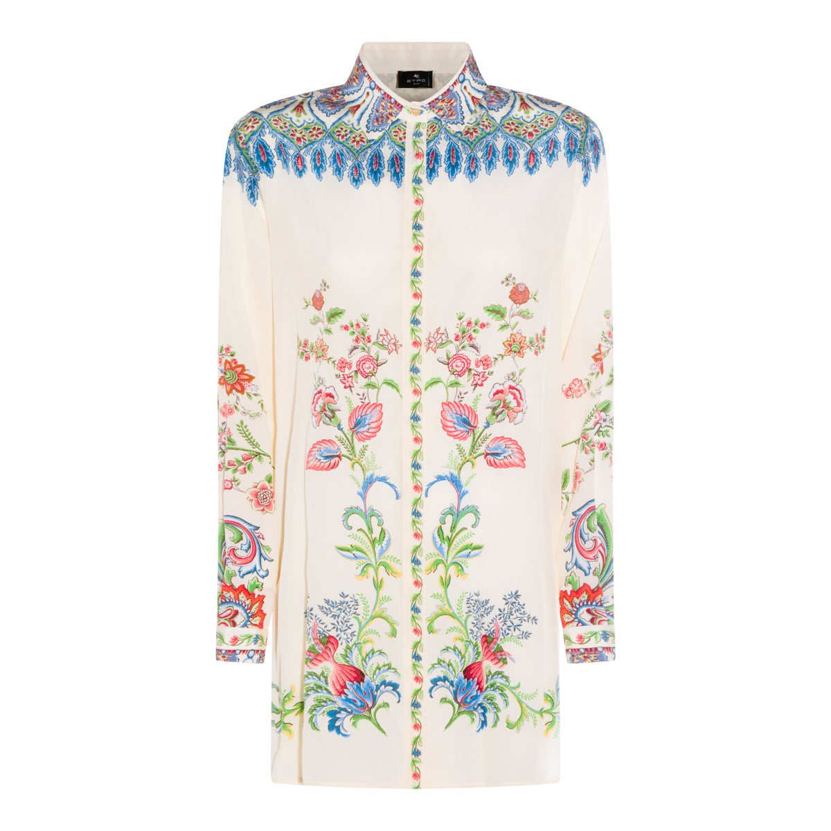 MULTICOLOR SILK SHIRT