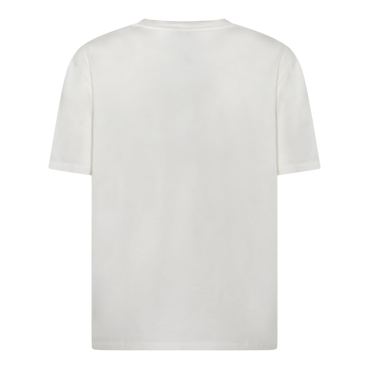 WHITE COTTON T-SHIRT