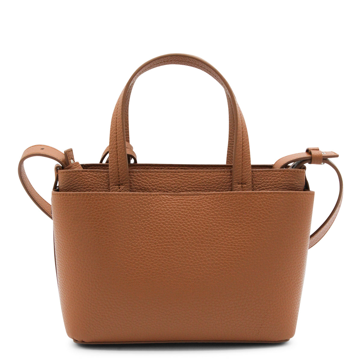 BROWN LEATHER TOTE