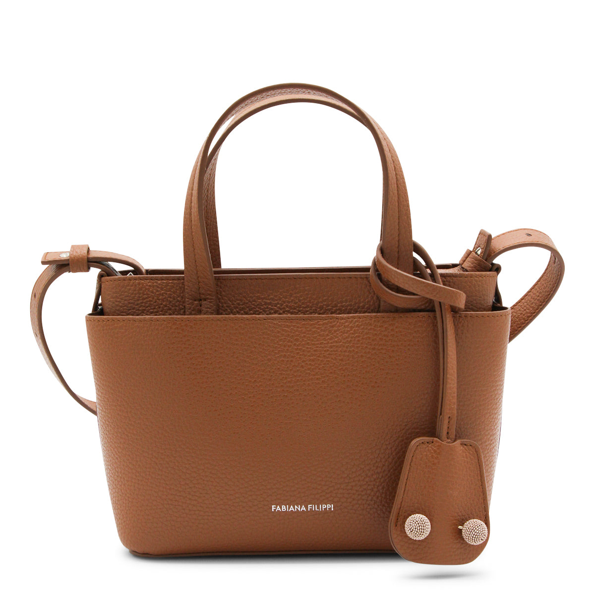 BROWN LEATHER TOTE
