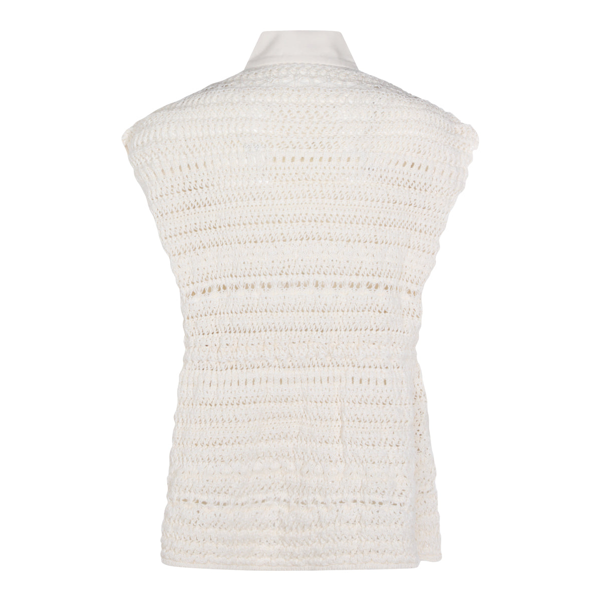 WHITE COTTON KNITWEAR