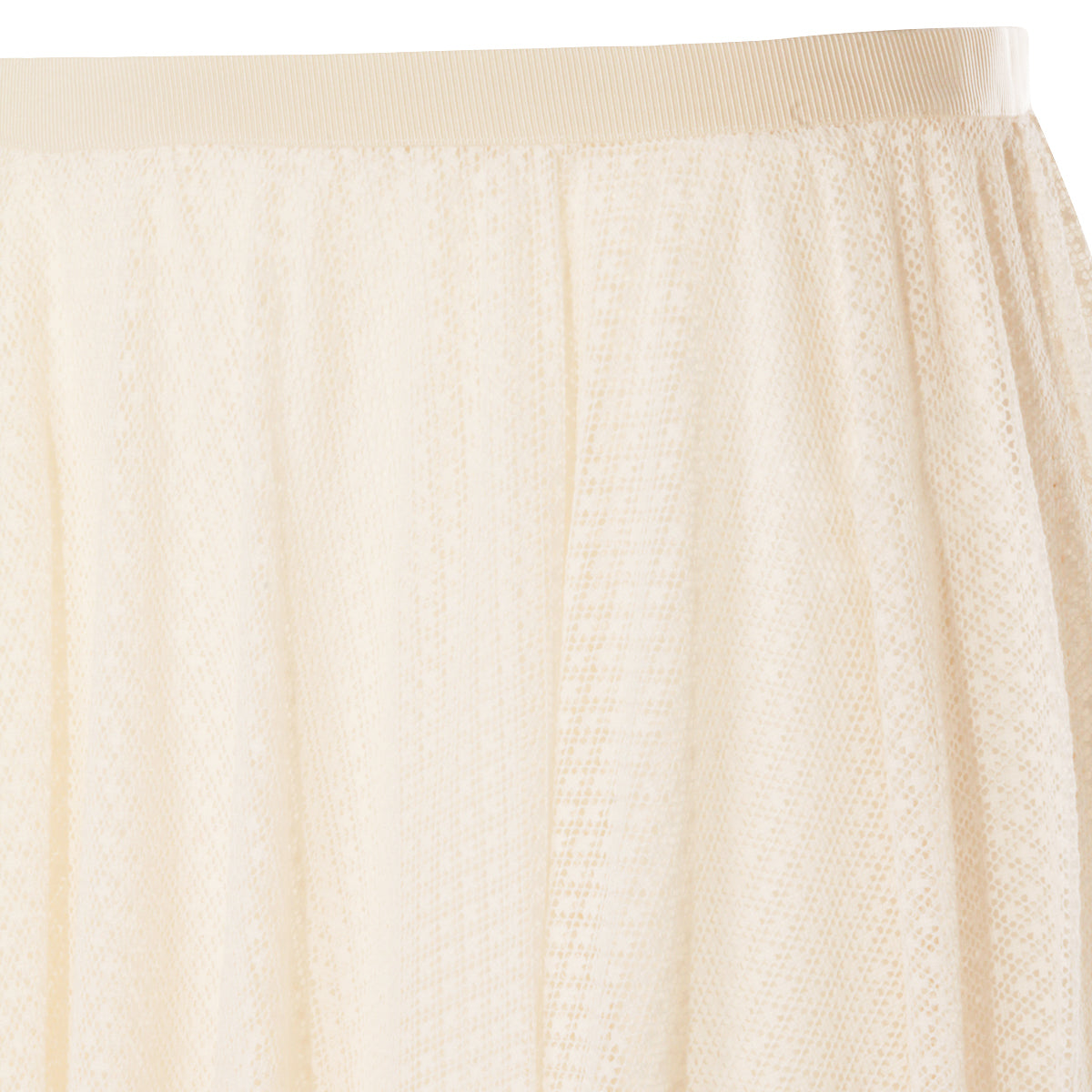 WHITE COTTON SKIRT